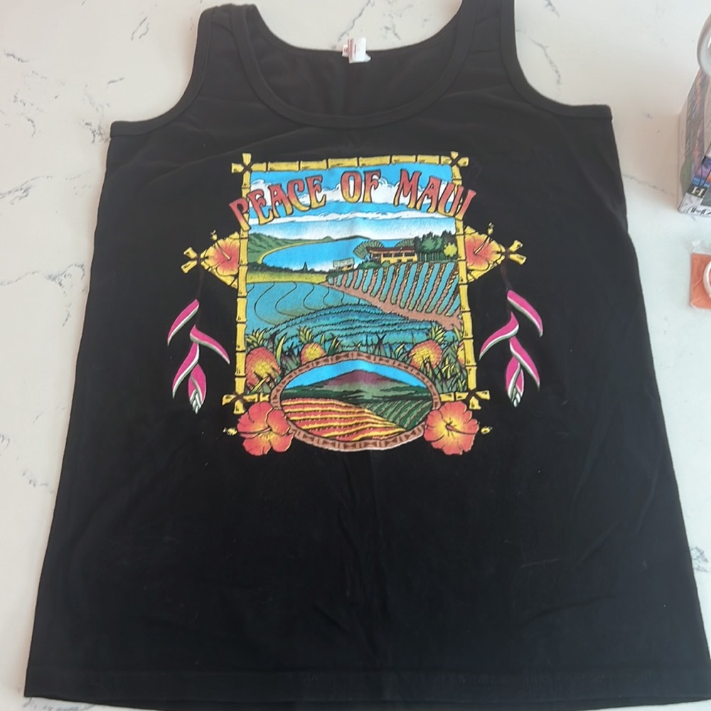 Peace of Maui Tank Tops, Hawaii Coffee Cup & Bracelet